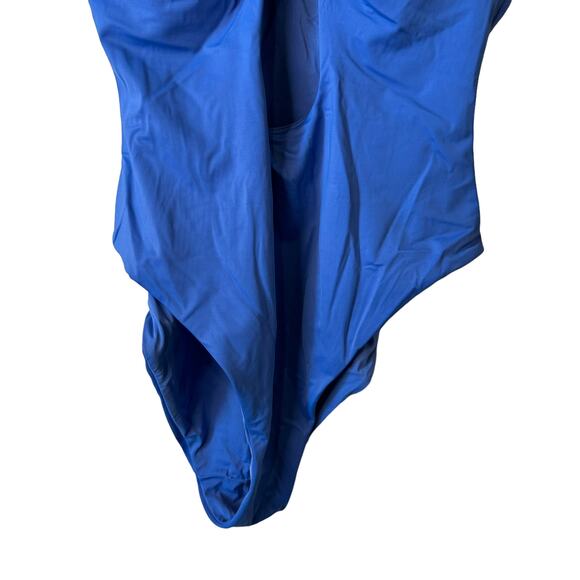 NWT Andie Swim The Santorini One Piece Swimsuit Blue Medium Pool Beach Resort - Picture 5 of 10